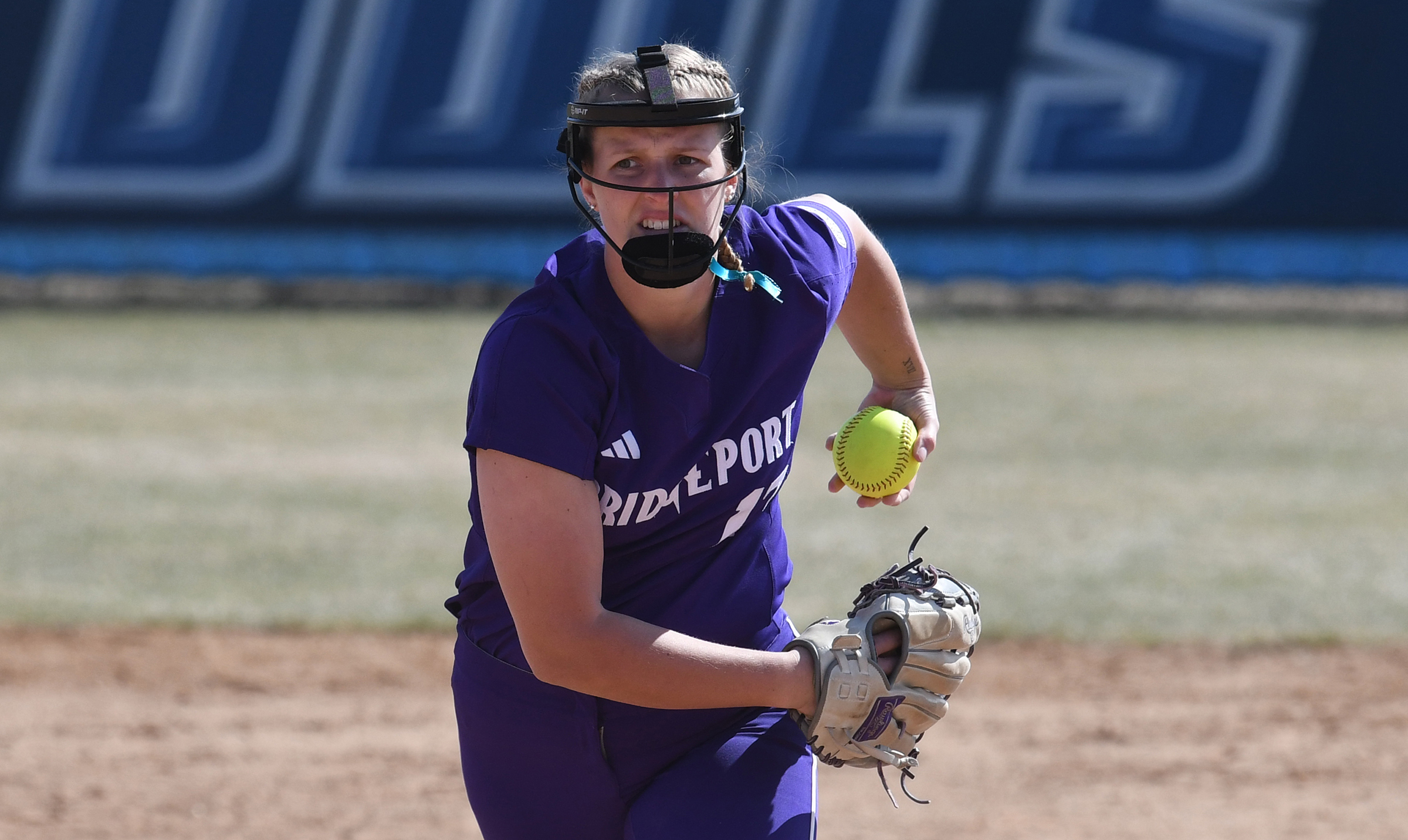 Bridgeport’s Kaite Burawski out-duels SCSU’s Ashley Lewis as Purple Knights Split Doubleheader With Owls