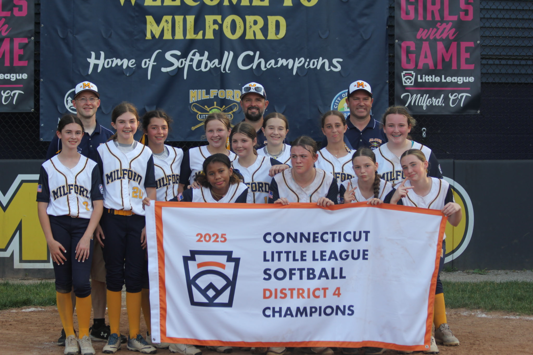 District 4 Champ Milford Little League Looks To Have More Fun As It Takes The Next Step Toward A Possible Seventh Straight State Title