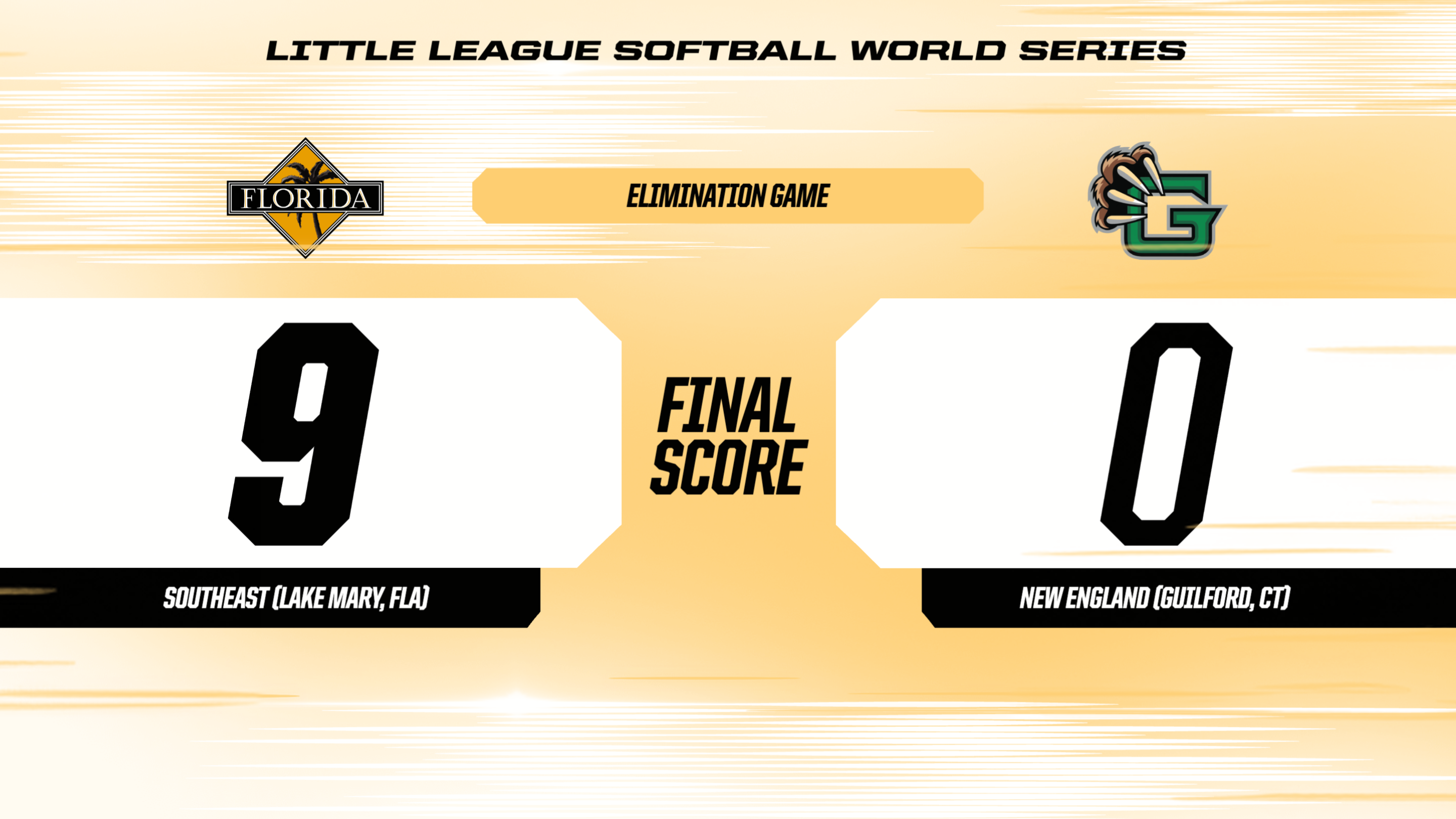 Guilford Eliminated From Little League Softball World Series