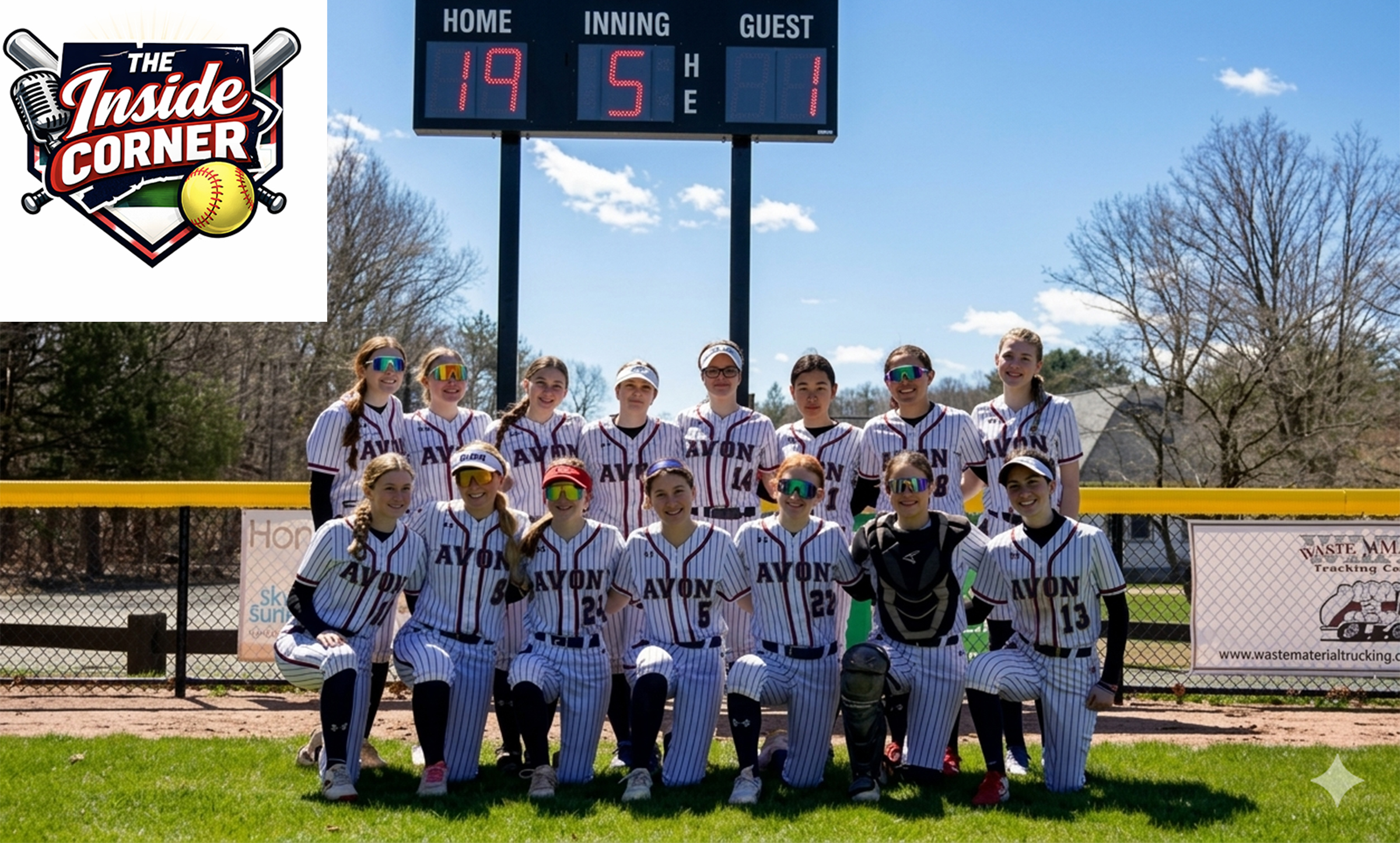 THE INSIDE CORNER PODCAST: Avon Falcons Flying High, Scoring Runs and Winning A Lot Of Games This Season