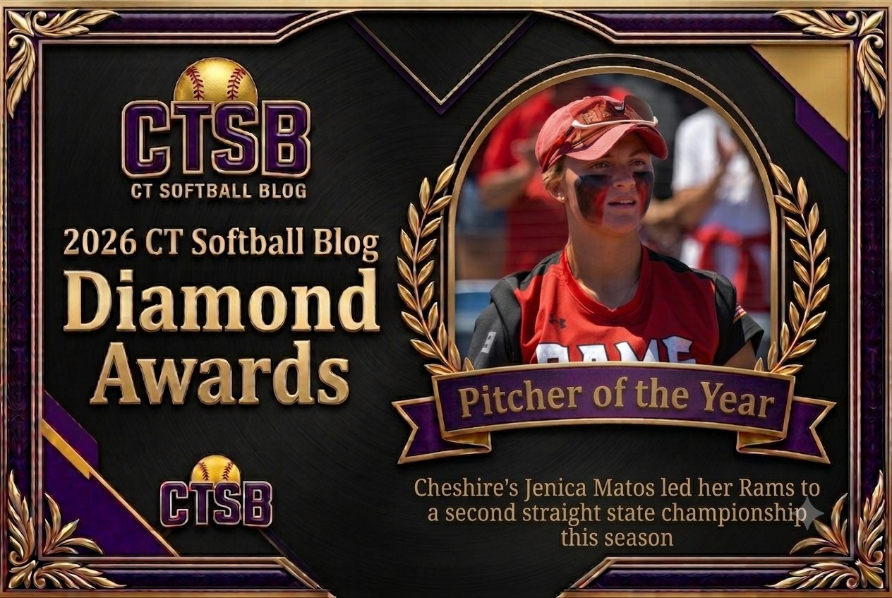 THE CTSB DIAMOND AWARDS: After Leading Cheshire To A Second Straight State Class LL Title, Jenica Matos Is Our ‘Pitcher Of The Year’
