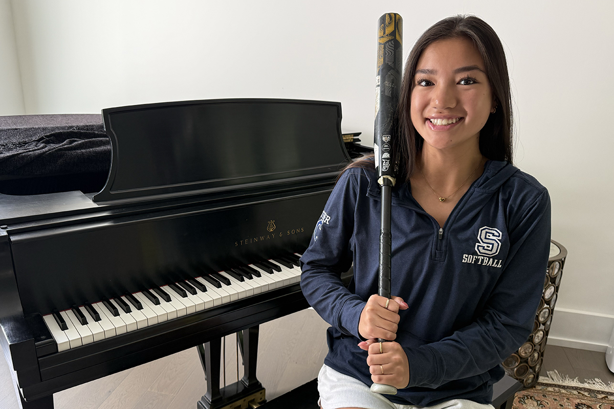 THE CLASS OF ’26: Staples’ Maria Stiber Has Lived A Live In Two Keys, From The Softball Field To Carnegie Hall
